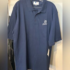 Men’s Large Detroit Tigers Polo NWT